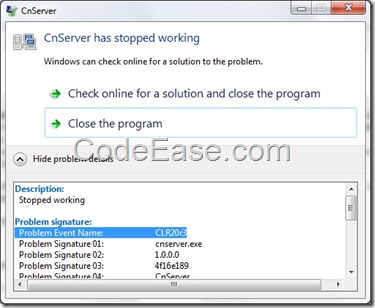 CLR20r3Error0